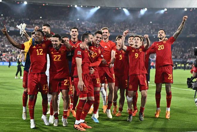 西班牙队在欧国联赛中打破记录夺冠