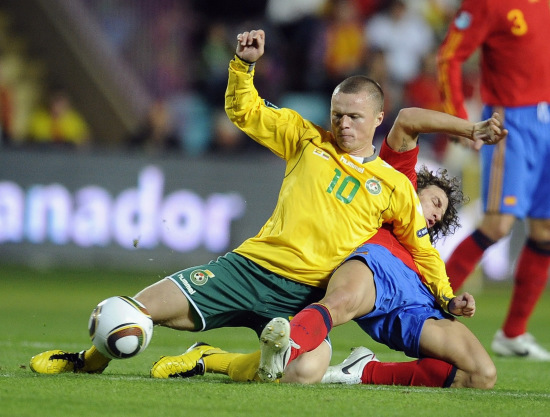 立陶宛0-1惨遭出局，无缘欧洲杯四分之一决赛